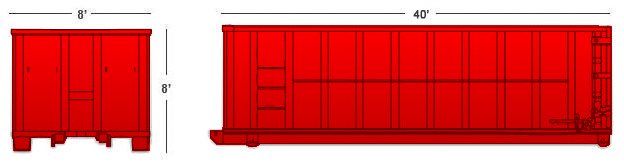 40 Yard Dumpster