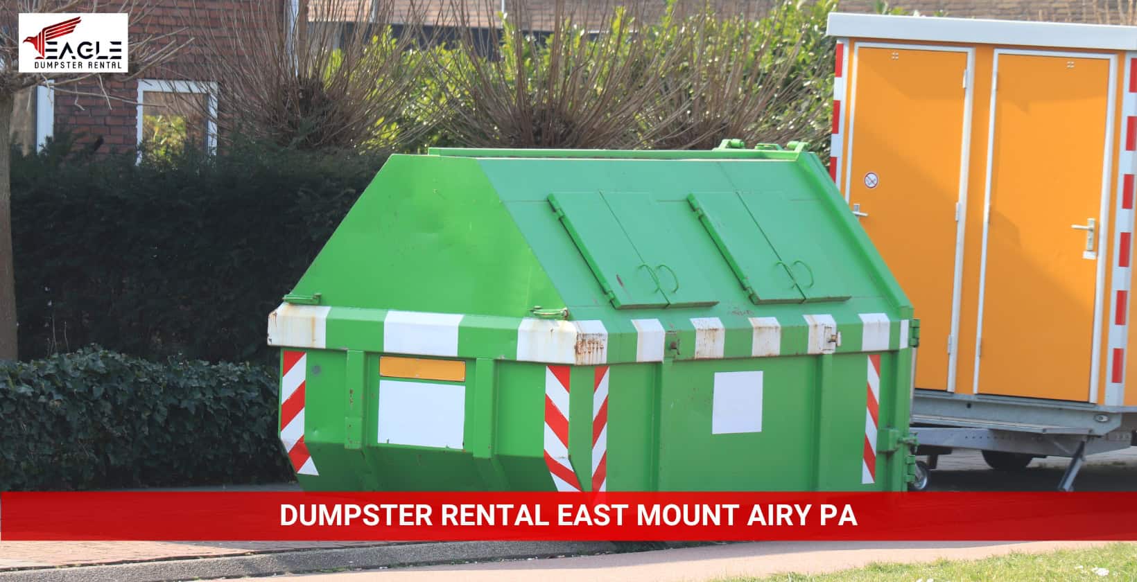 dumpster rental east mount airy pa