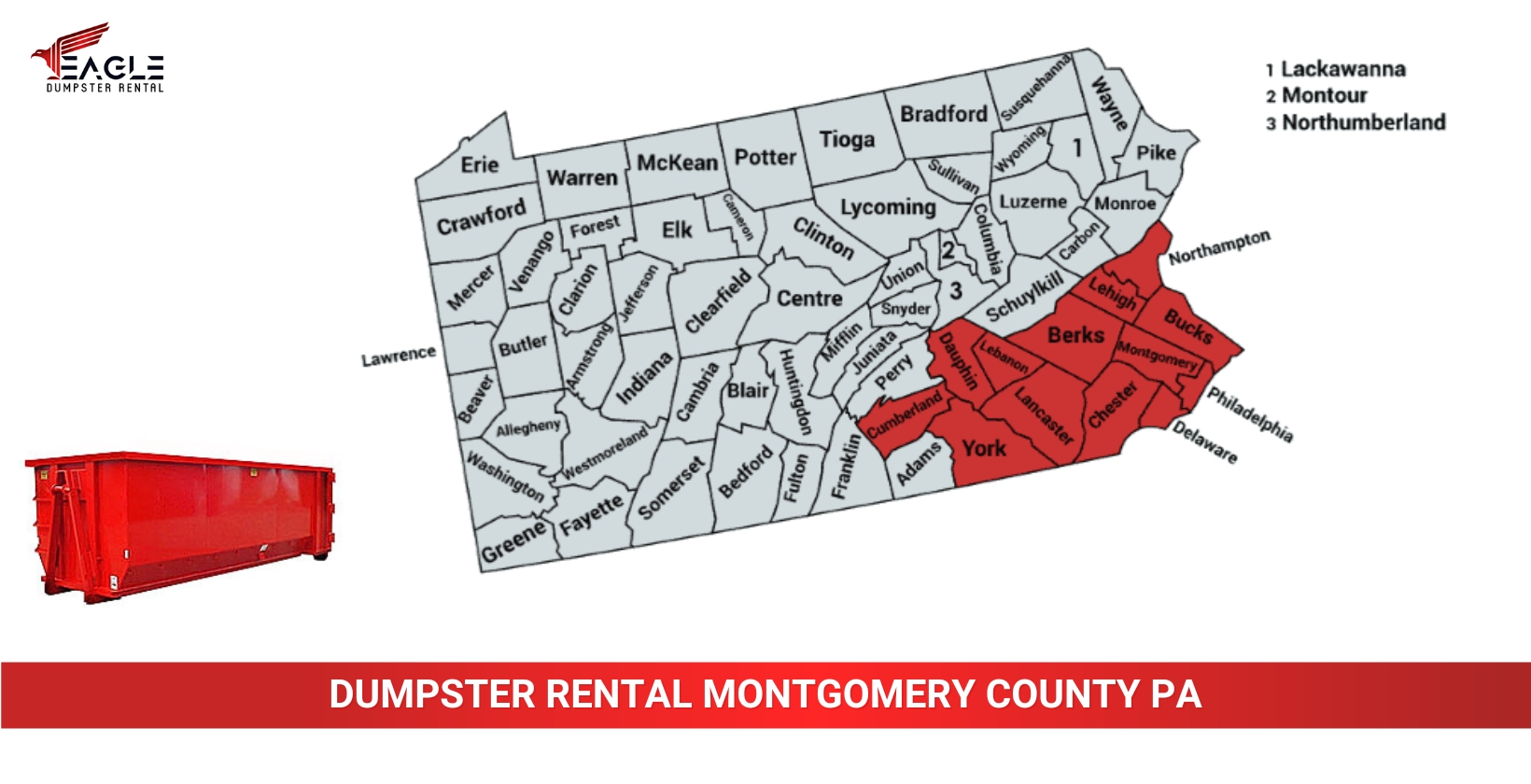 dumpster rental montgomery county pa