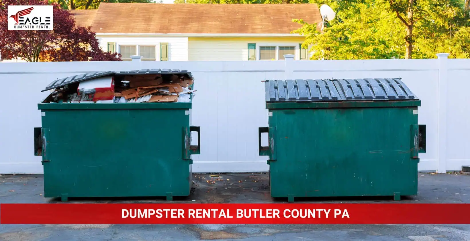 dumpster rental butler county pa