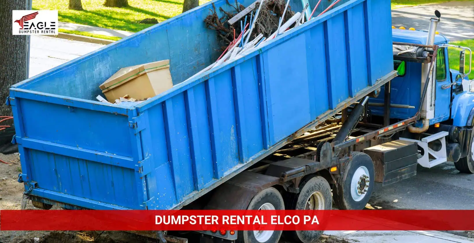 dumpster rental elco pa