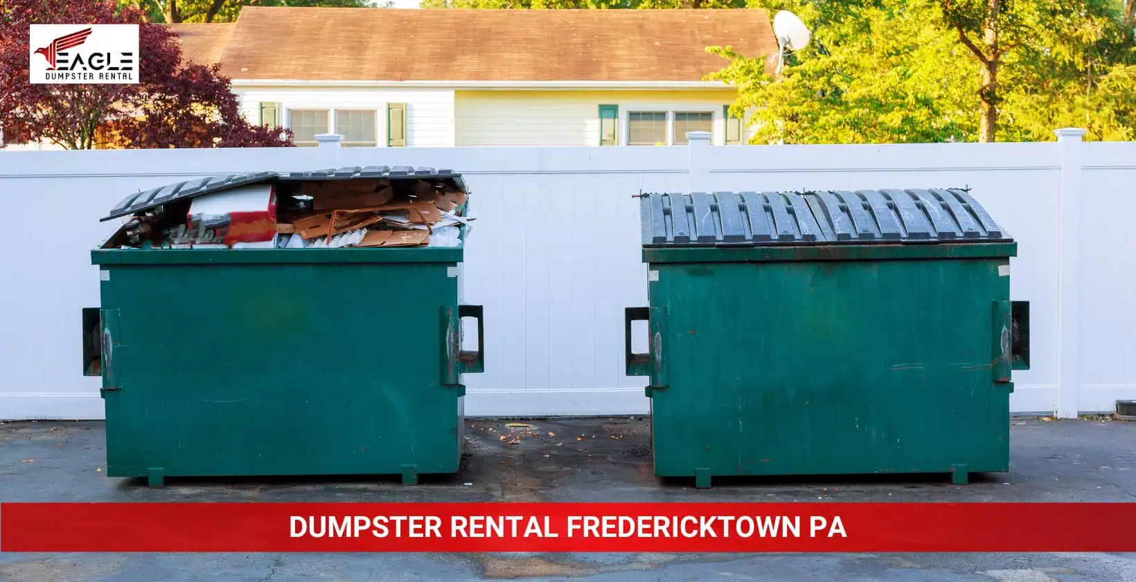 dumpster rental fredericktown pa