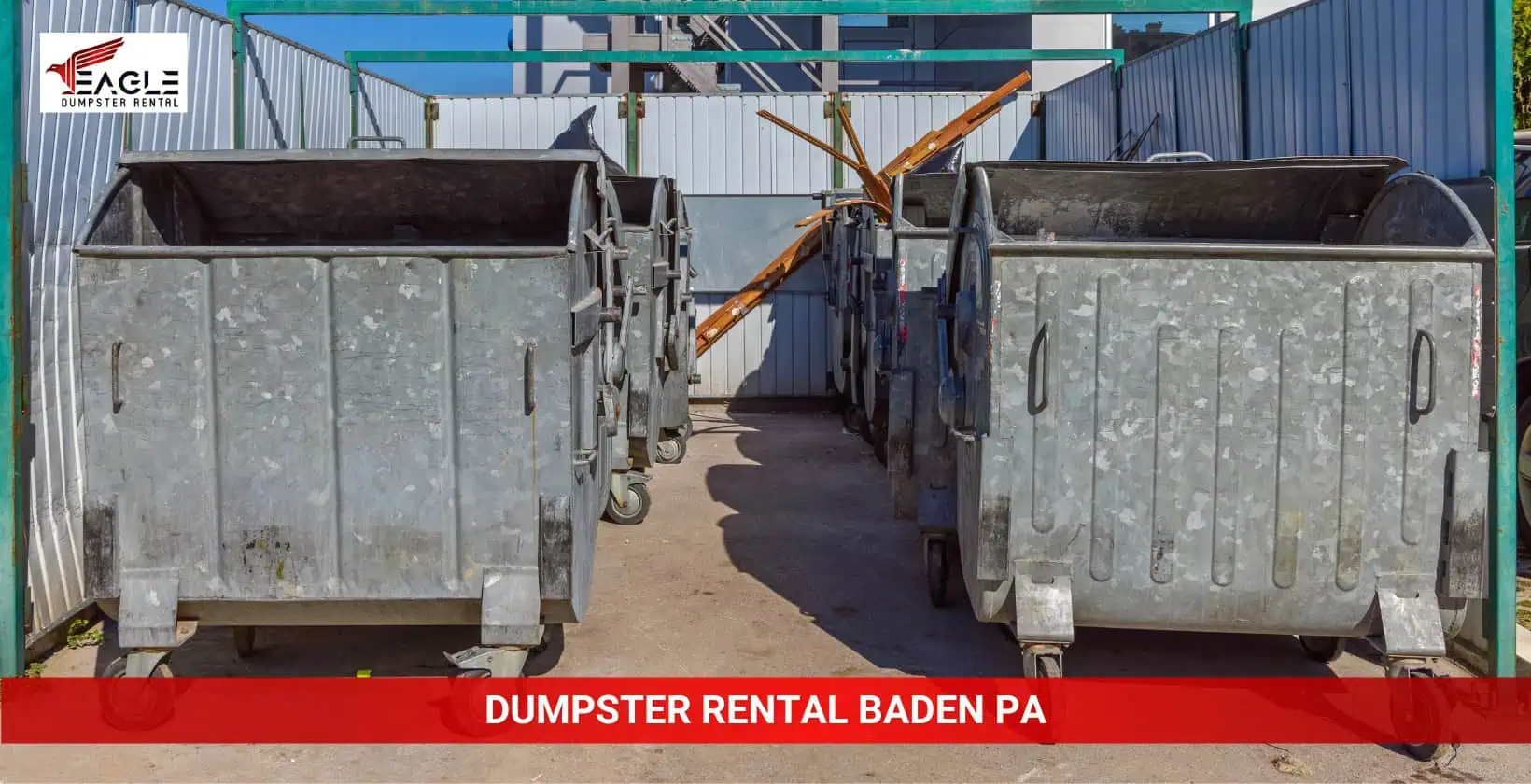 dumpster rental baden pa