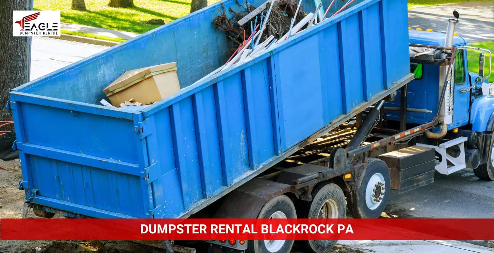 dumpster rental blackrock pa