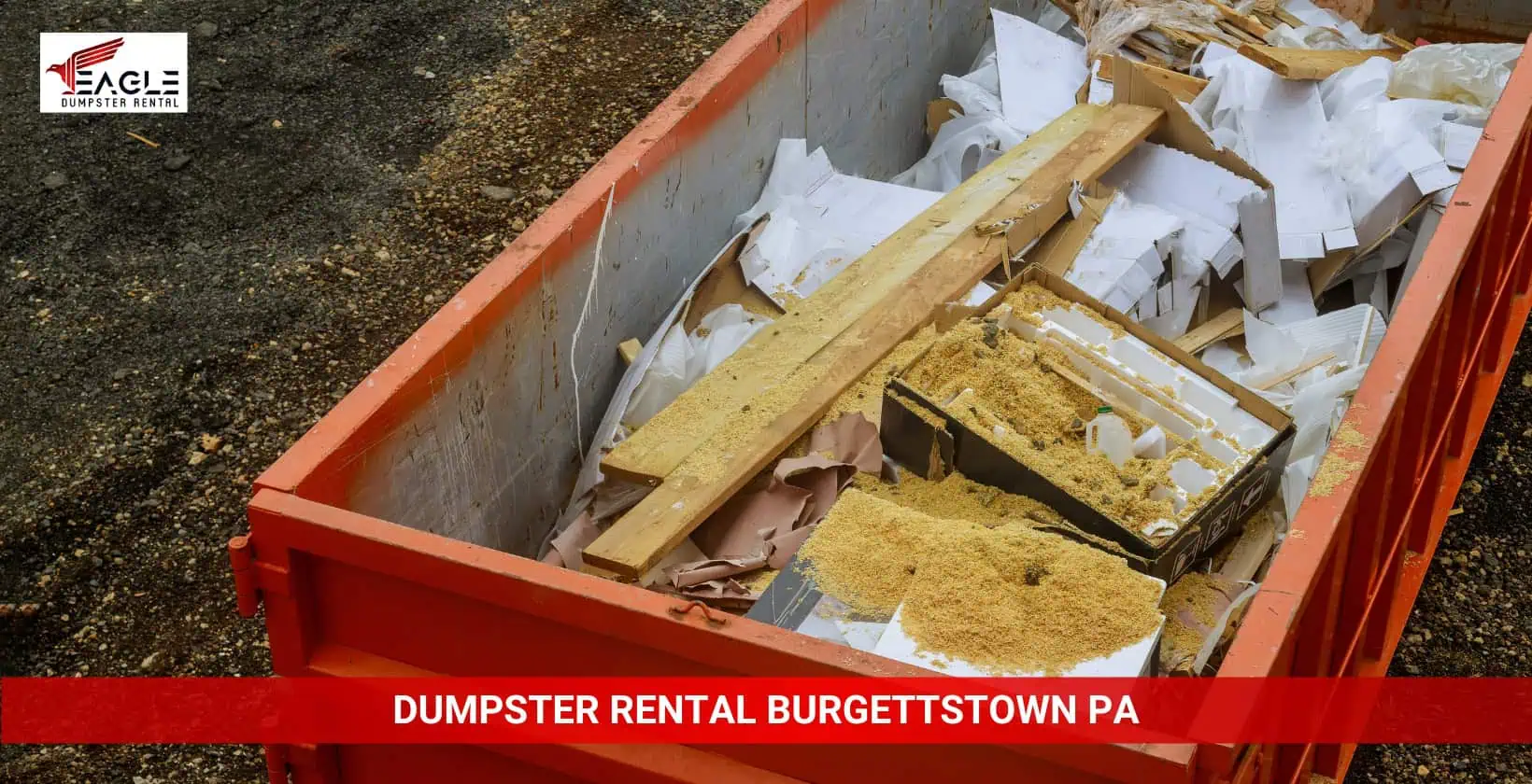 dumpster rental burgettstown pa