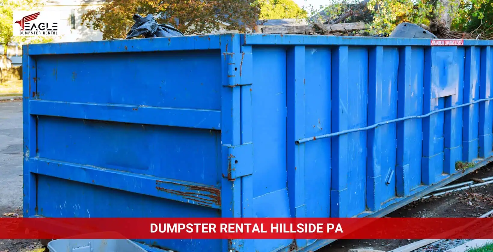 dumpster rental hillside pa