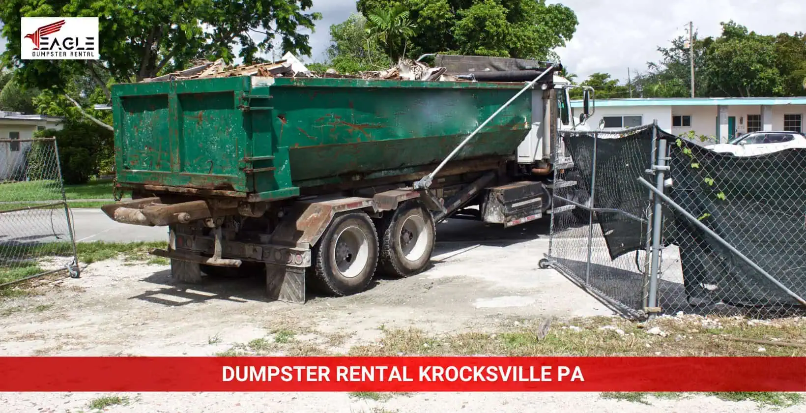 dumpster rental krocksville pa