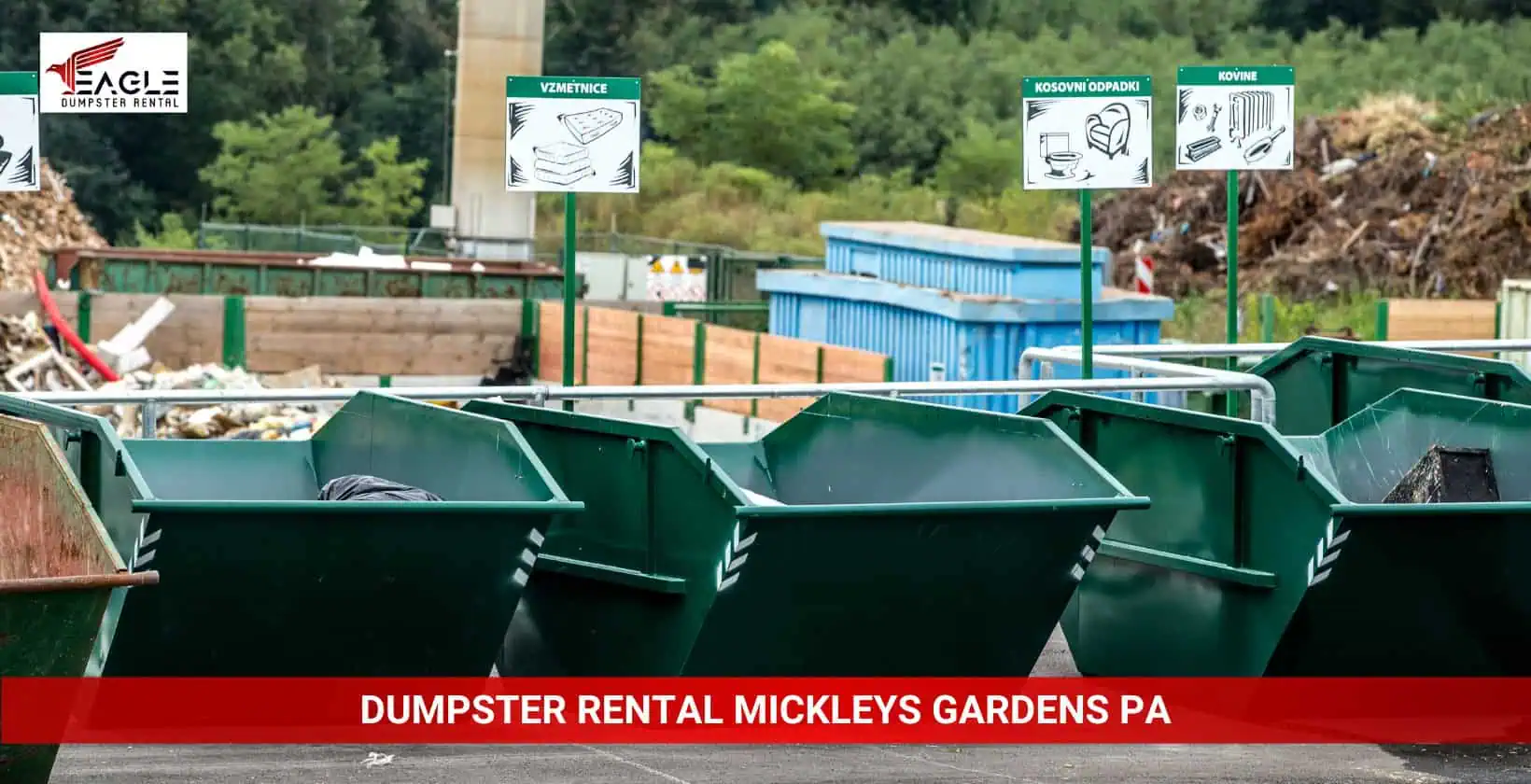 dumpster rental mickleys gardens pa