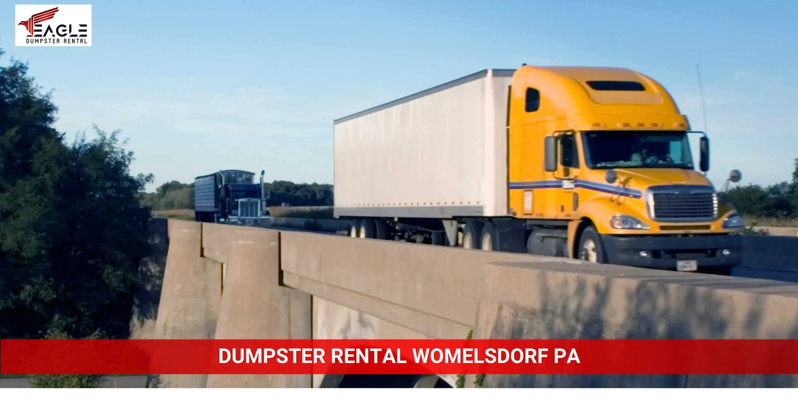 eagle dumpster rental womelsdorf