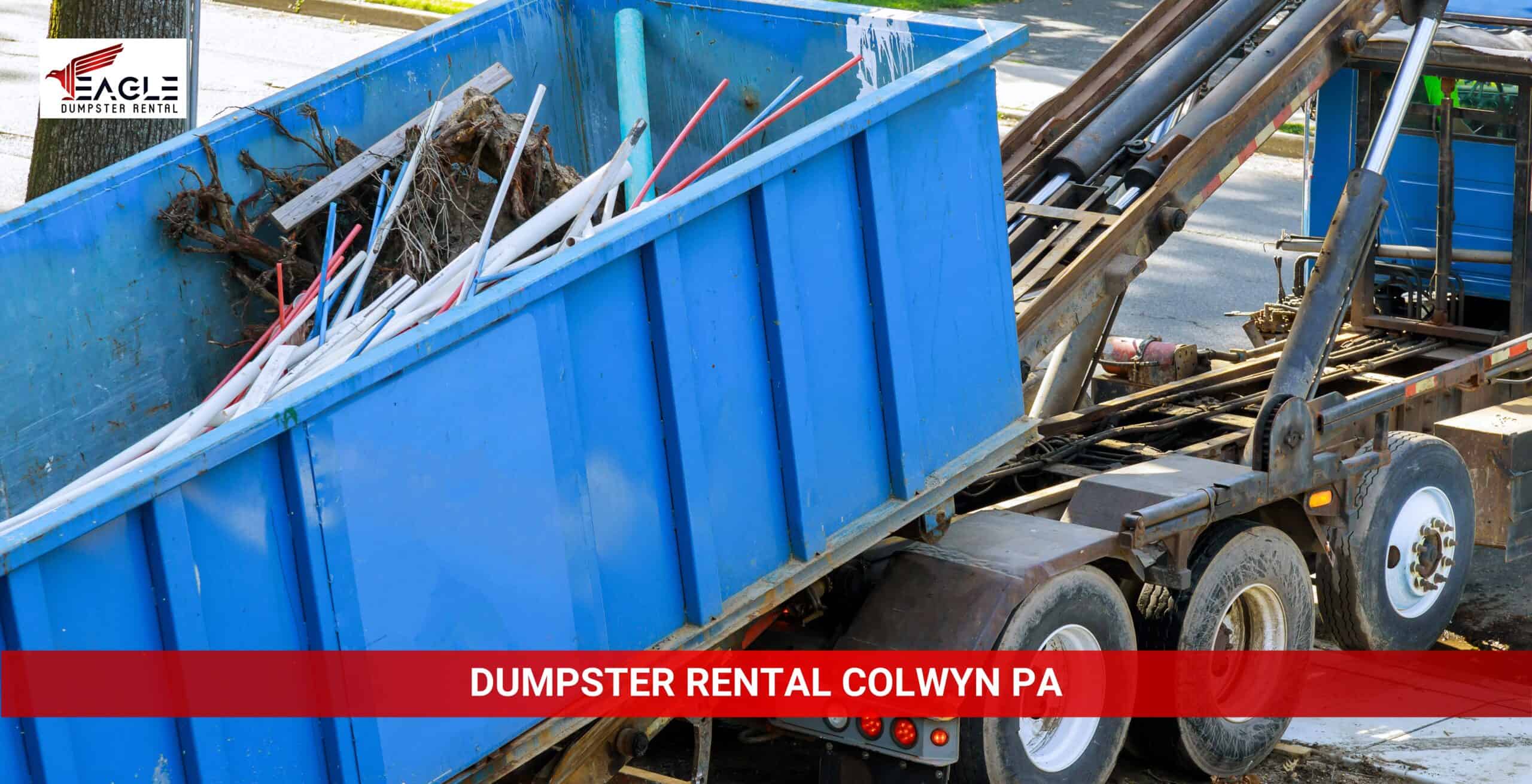 eagle dumpster rental colwyn pa