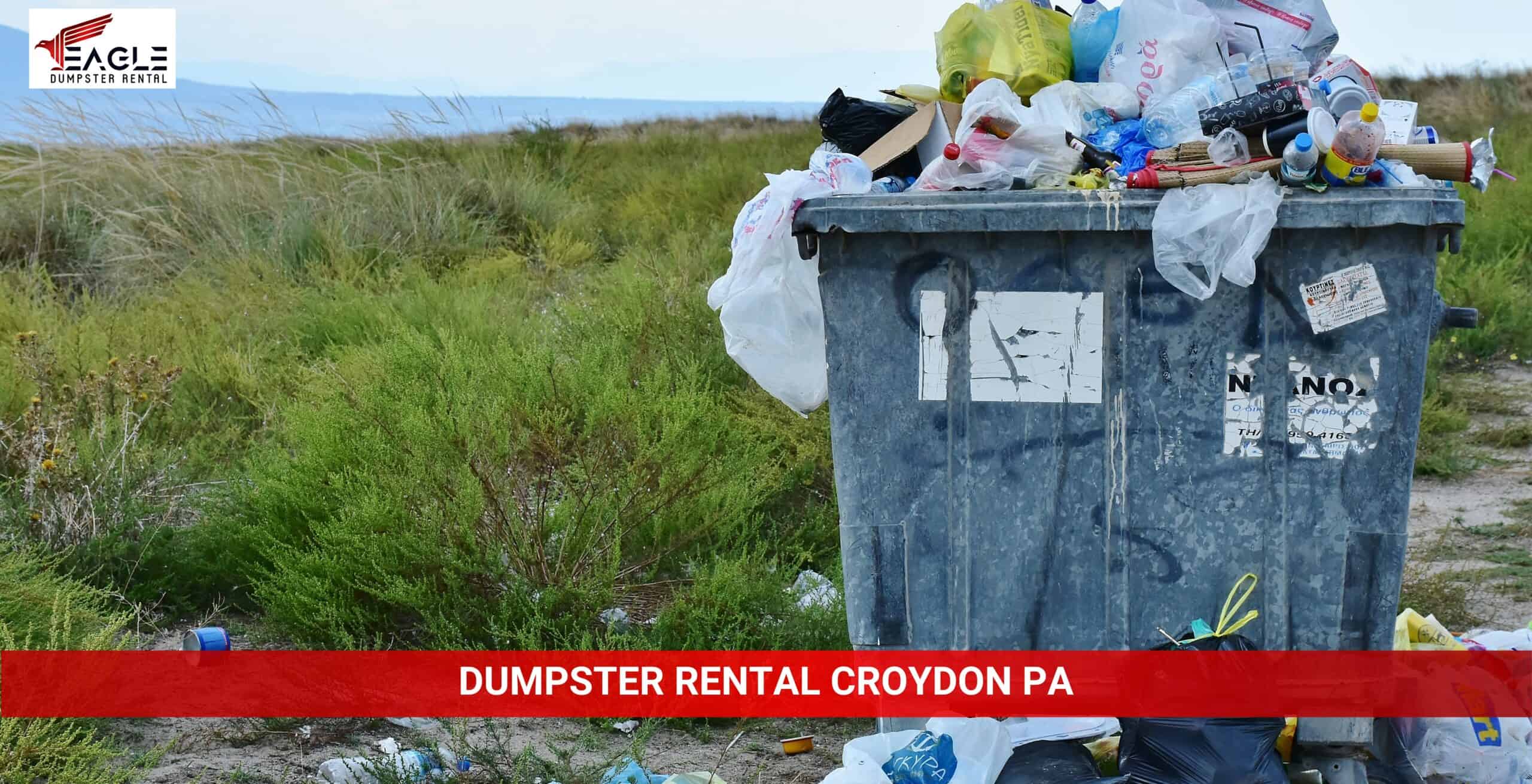 eagle dumpster rental croydon pa