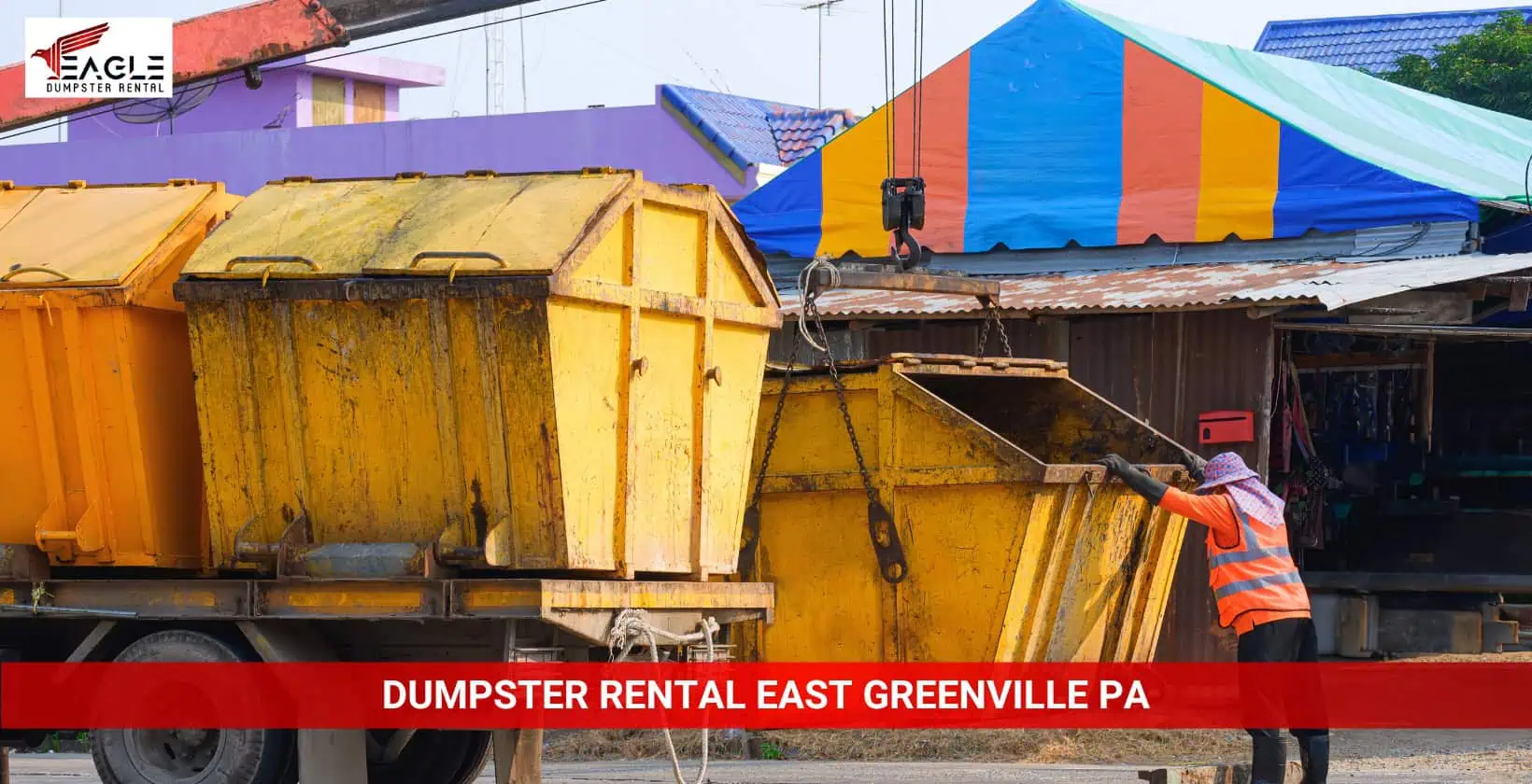 dumpster rental east greenville pa