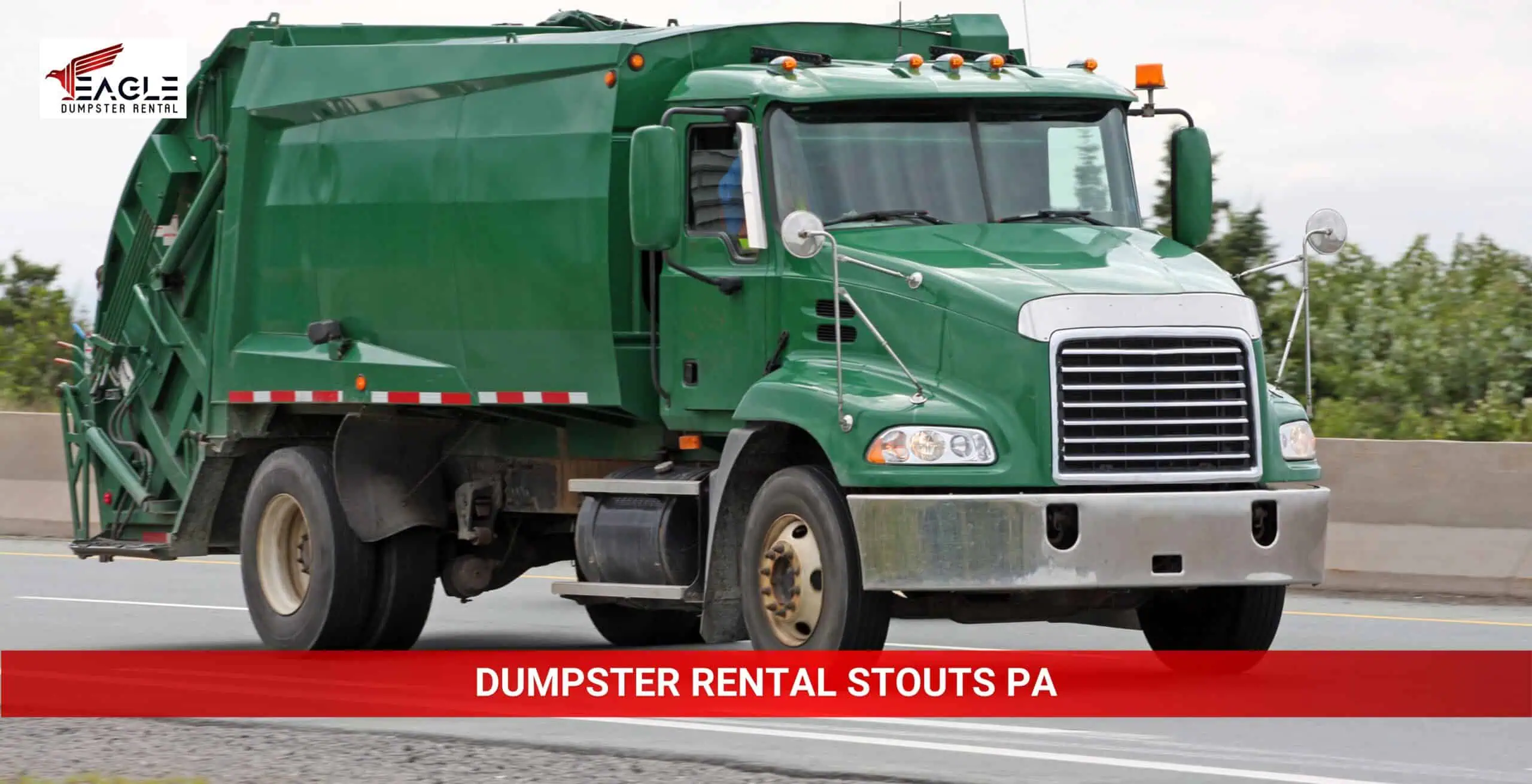 eagle dumpster rental stouts pa