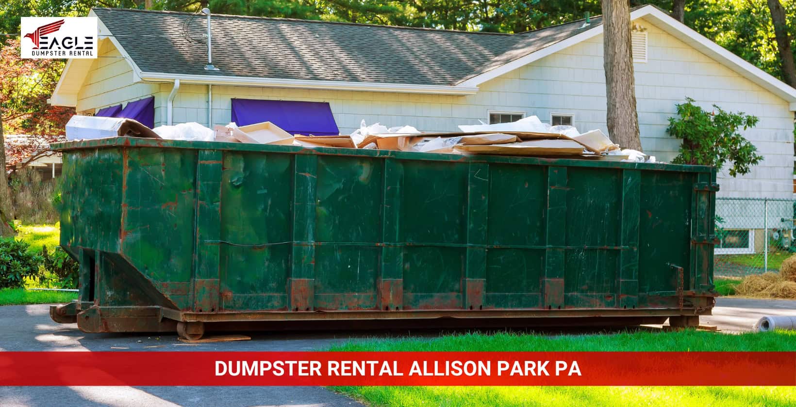 eagle dumpster rental allison park pa