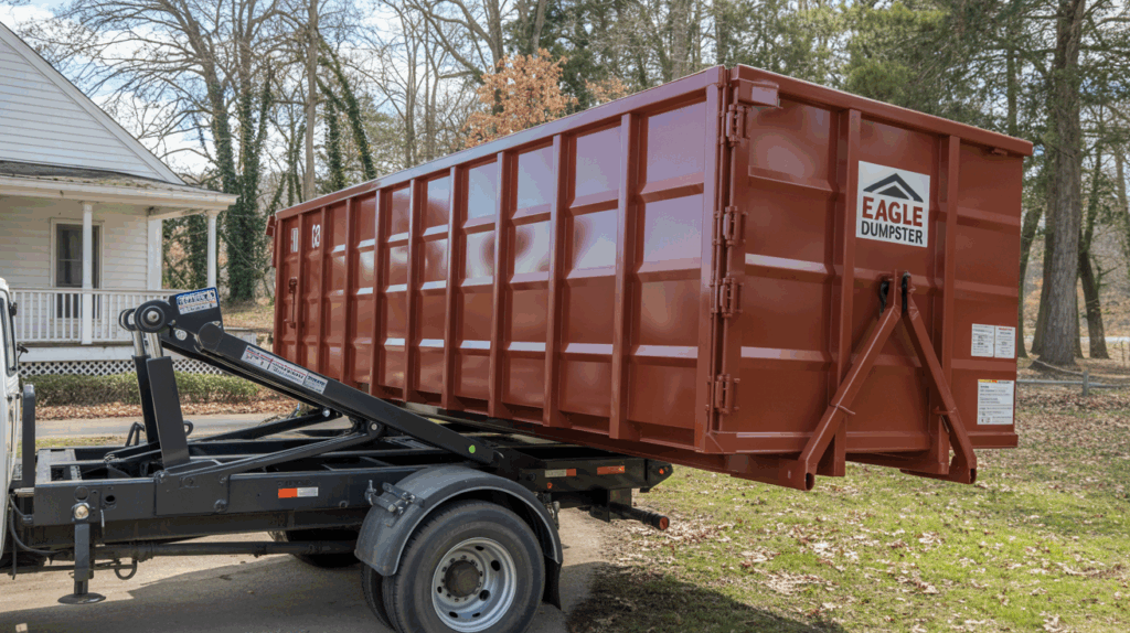 Eagle Dumpster Rental Drop Off