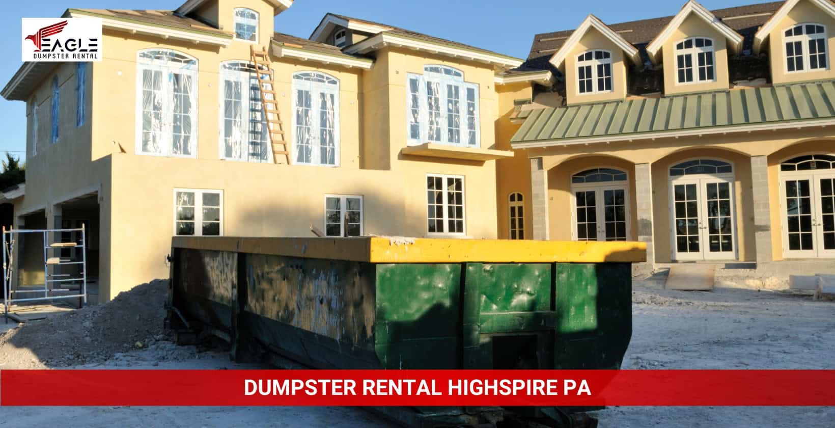 Dumpster Rental Highspire, PA: Serving ZIP Code 17034 and Nearby Areas 1 dumpster rental highspire pa