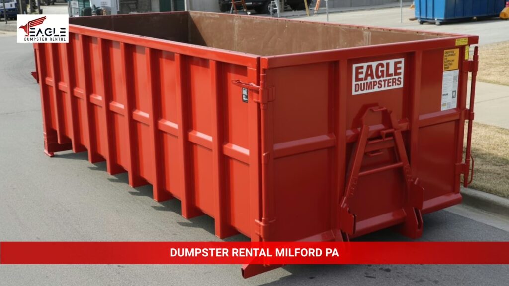 dumpster rental milford pa