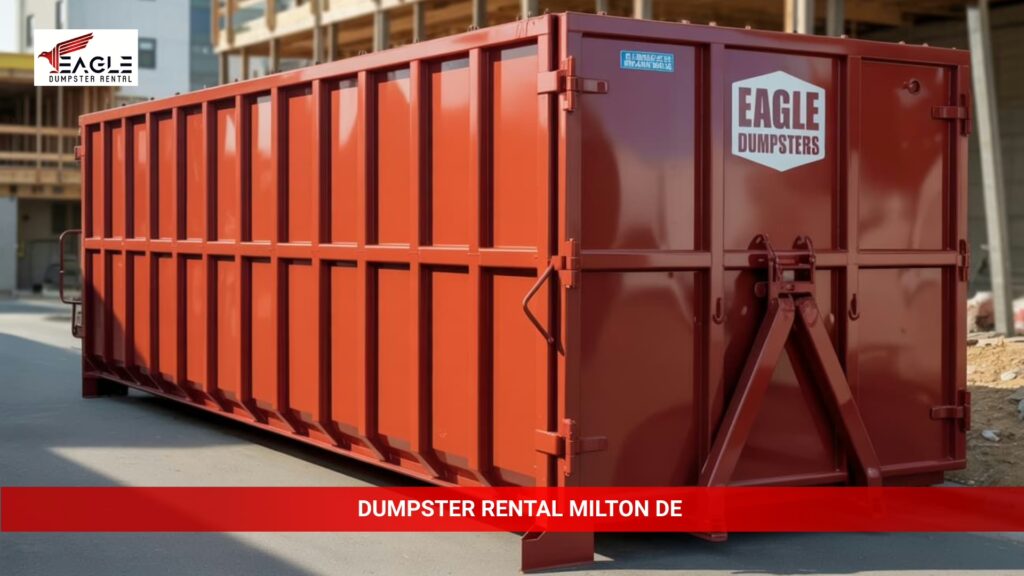 Dumpster Rental in Milton, DE 1 dumpster rental milton de